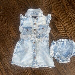 Dress with booty cover